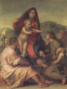 The Madonna of the Stair (san05)